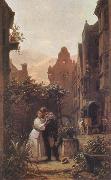 Carl Spitzweg The Farewell oil painting artist